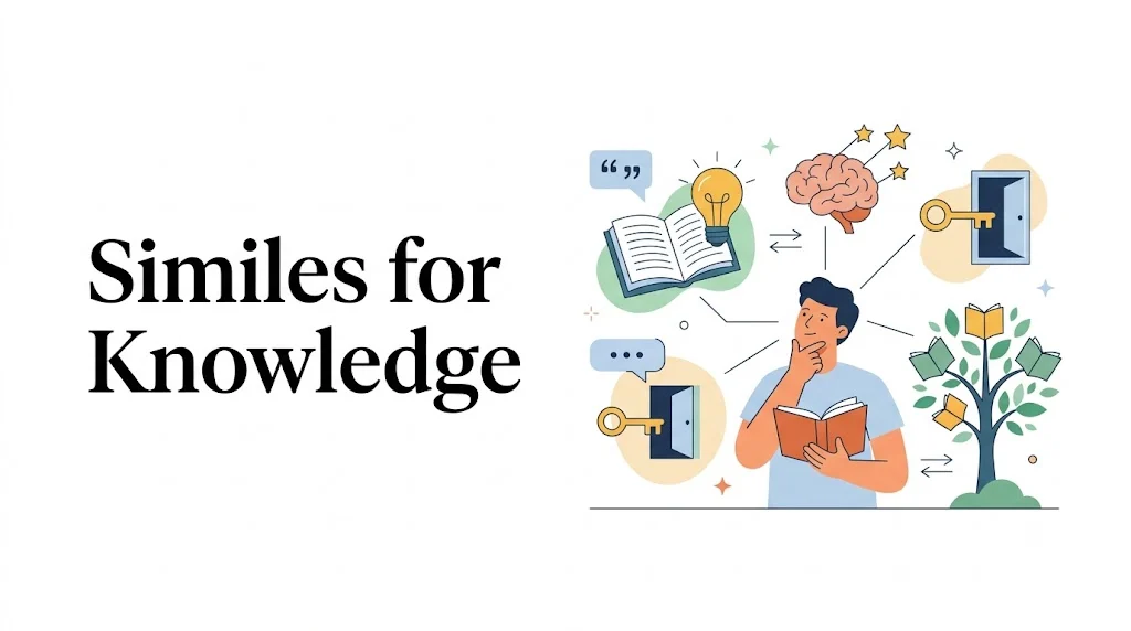 Similes for Knowledge