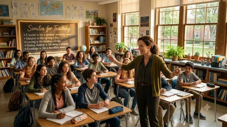 Similes for Teaching