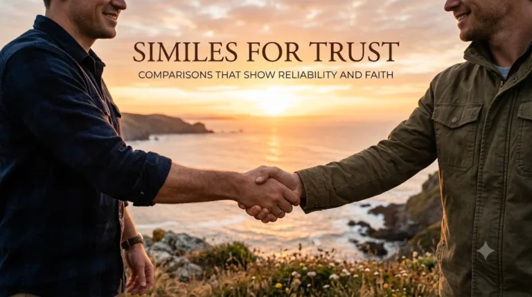 Similes for Trust