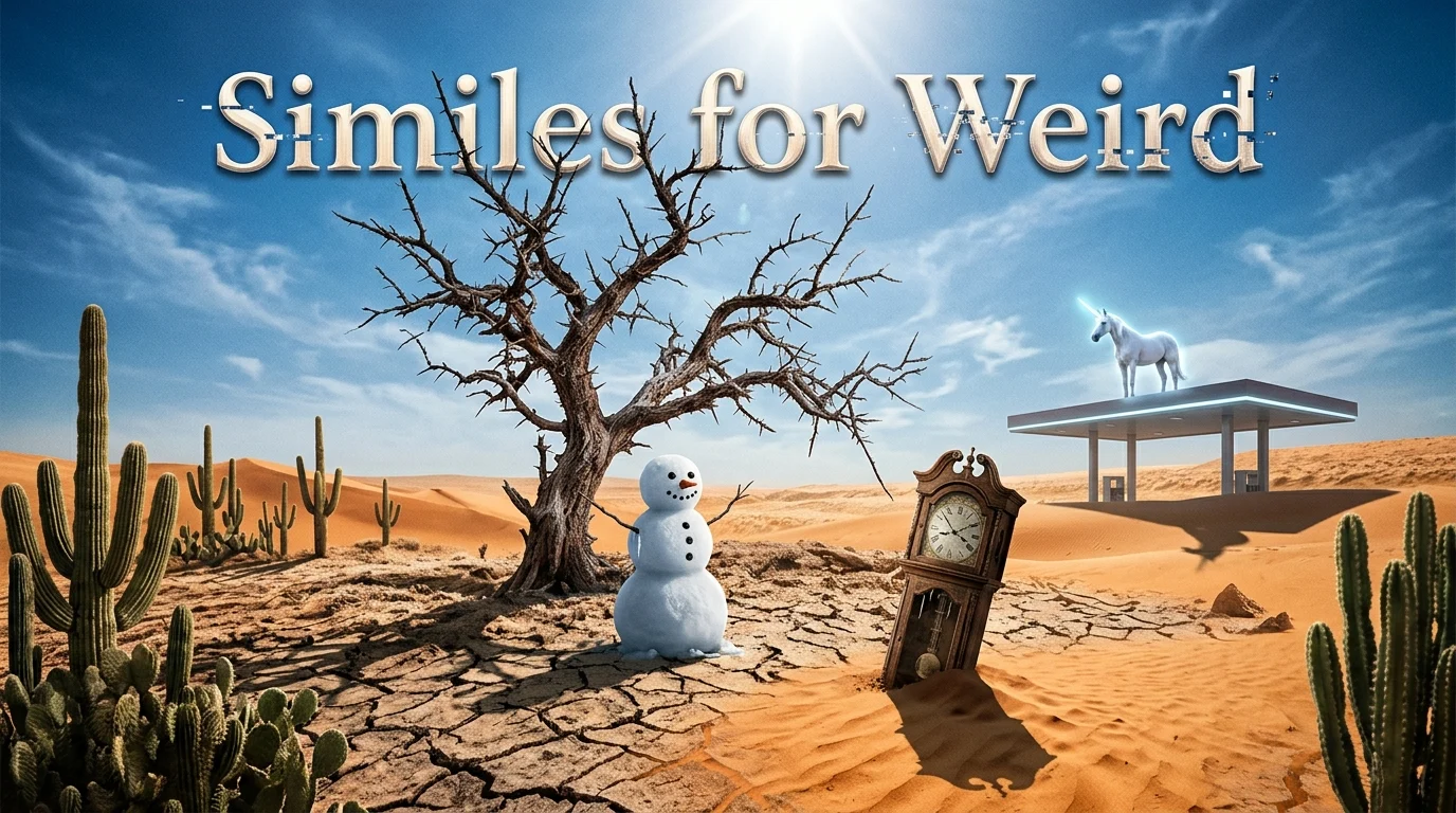 Similes For Weird