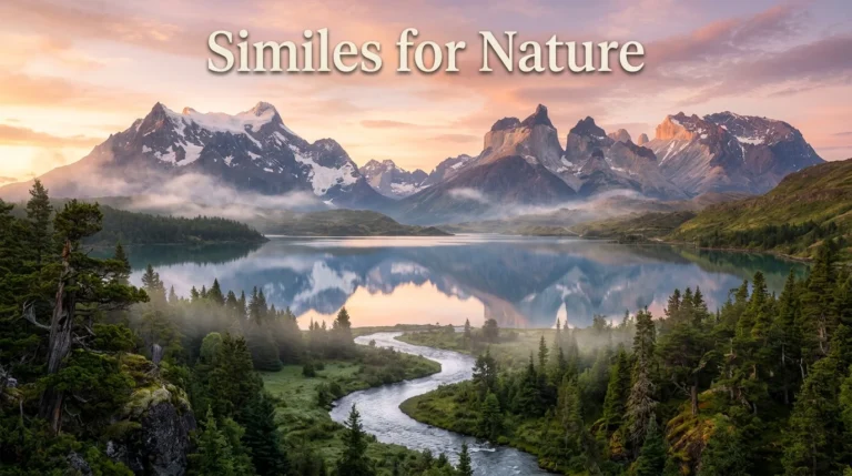 Similes For Nature