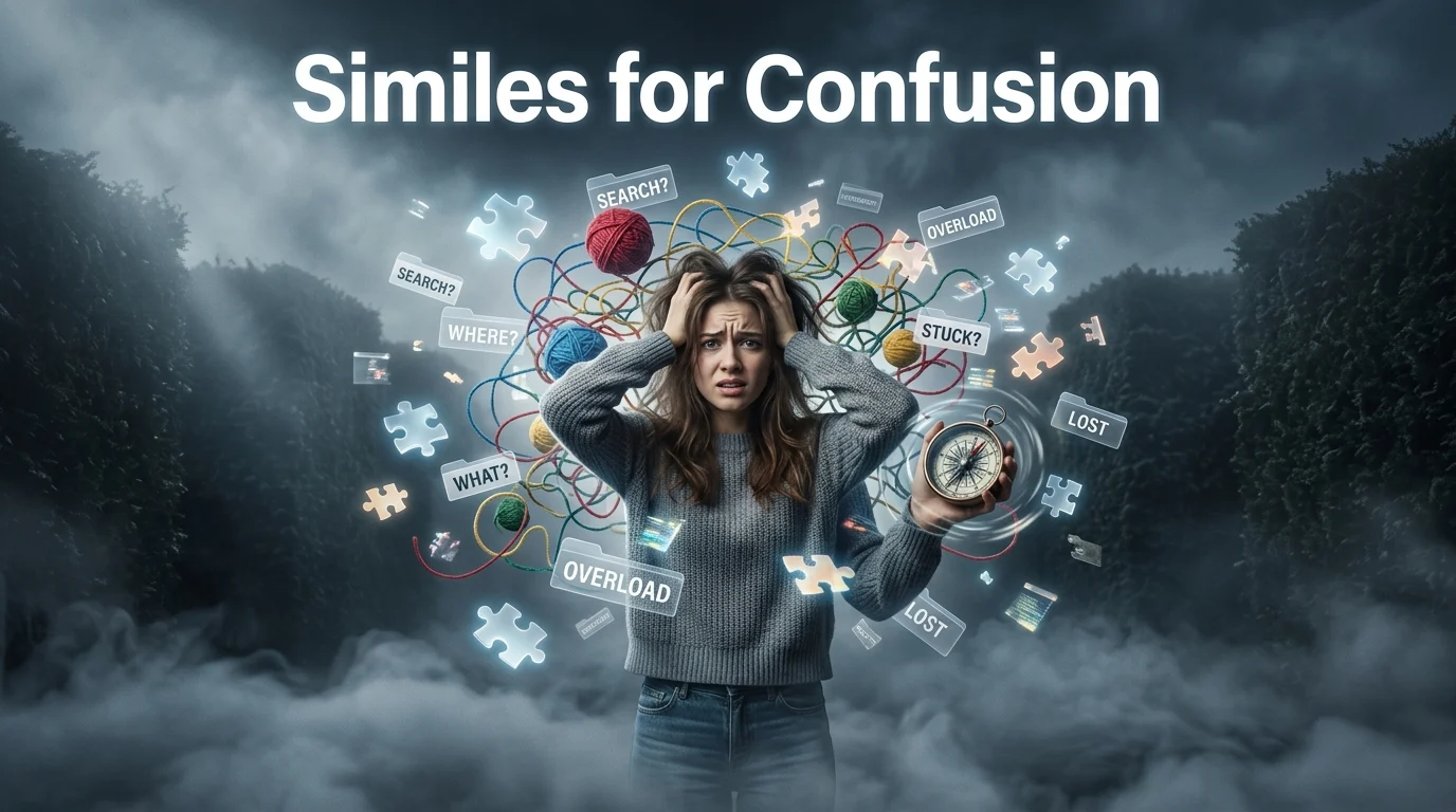 Similes For Confusion