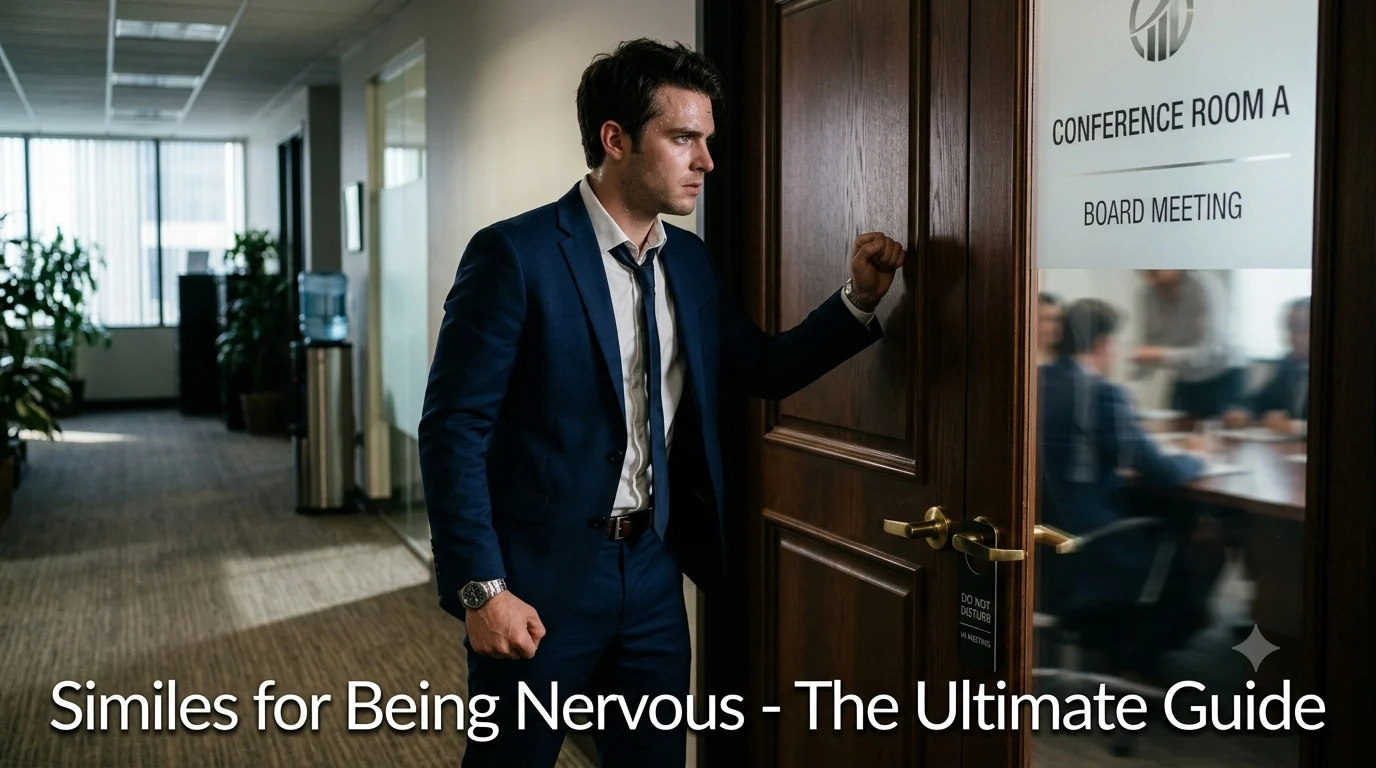 Similes For Being Nervous
