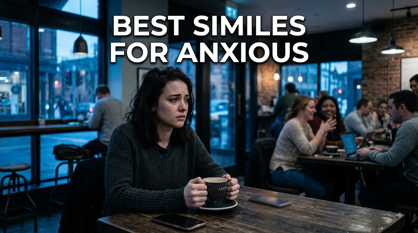 Best Similes For Anxious