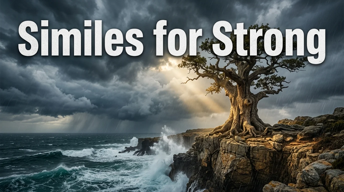 Similes For Strong