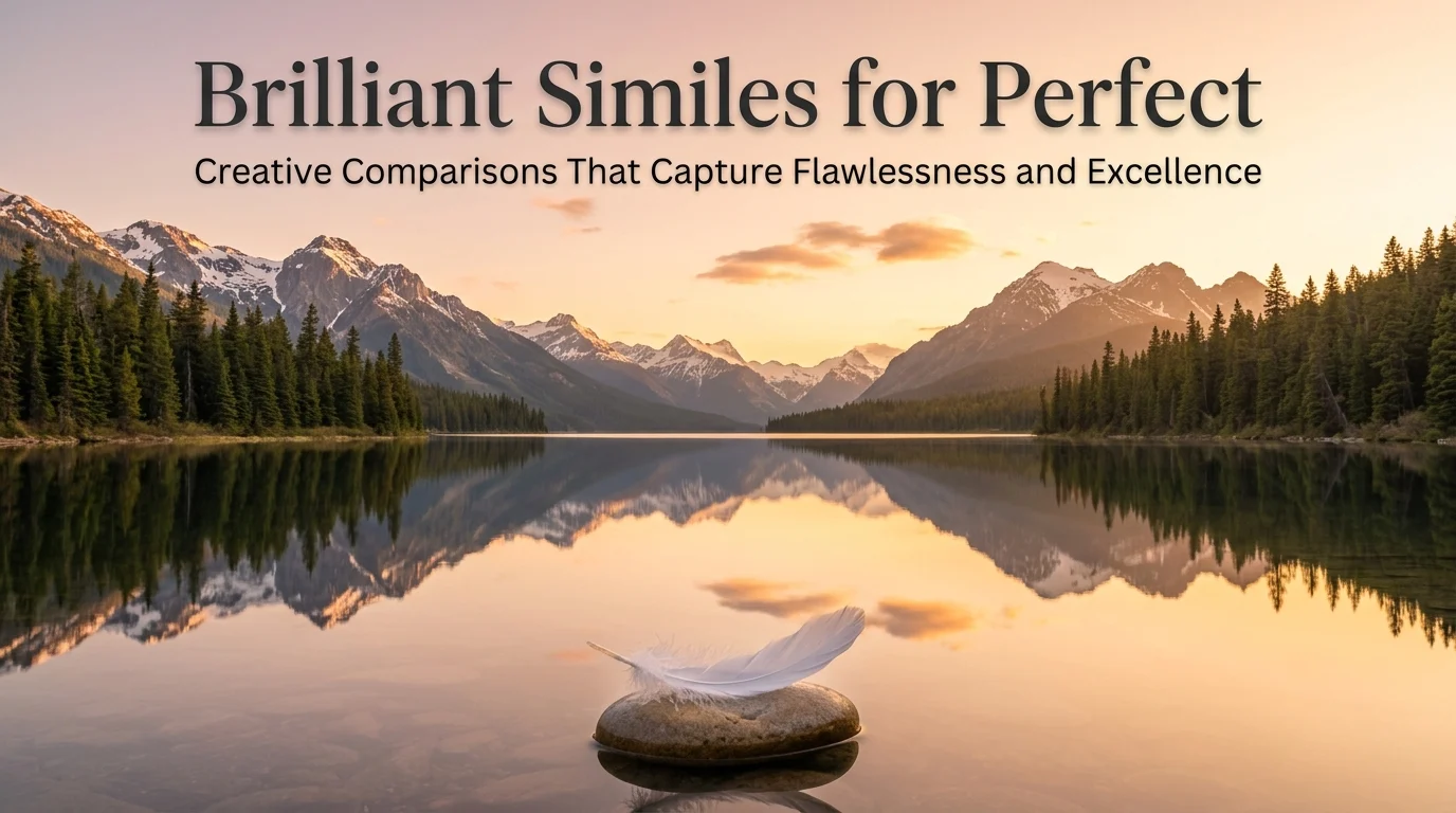 Brilliant Similes For Perfect