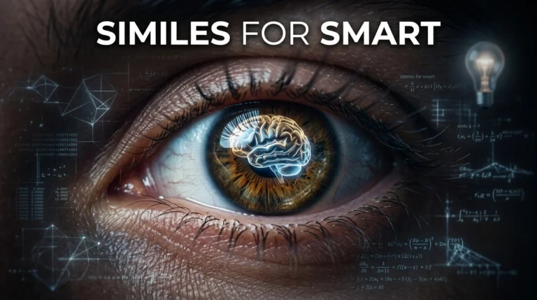 Similes For Smart
