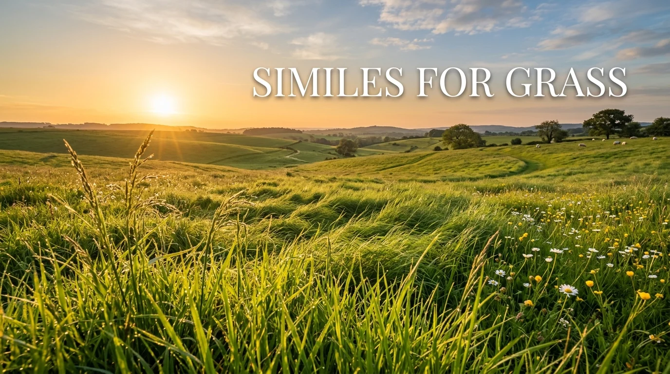 Similes for Grass