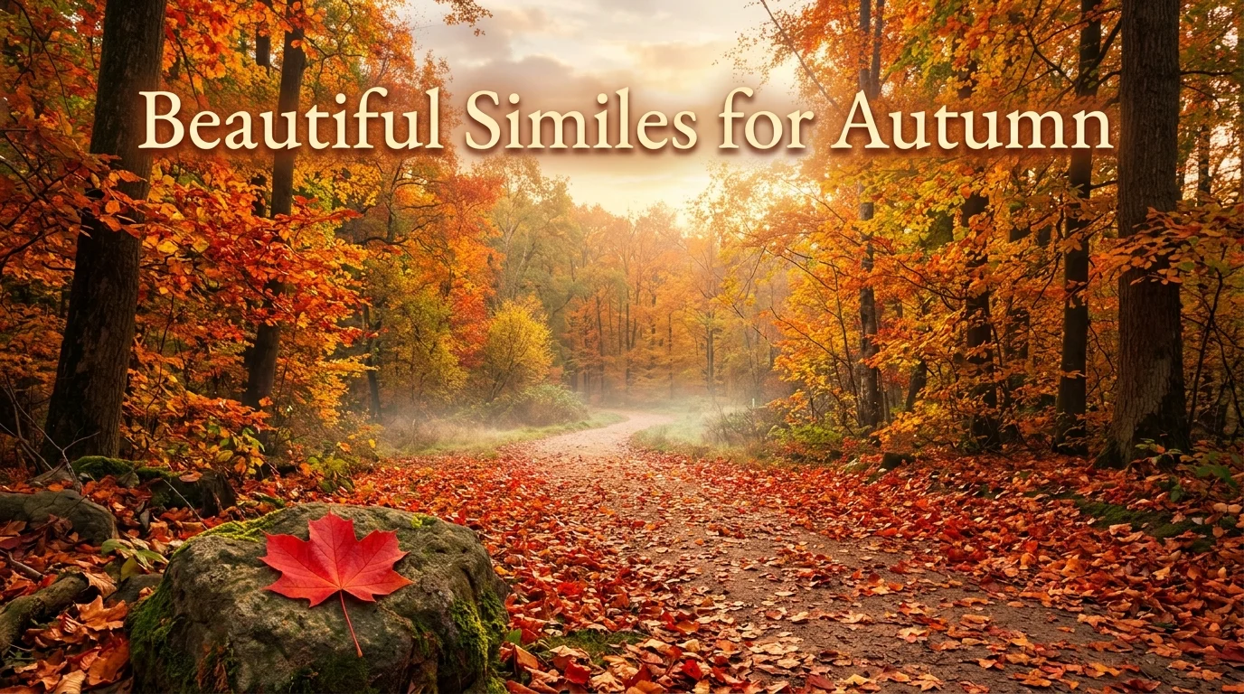 Beautiful Similes For Autumn