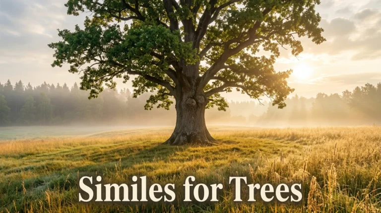 Similes for Trees
