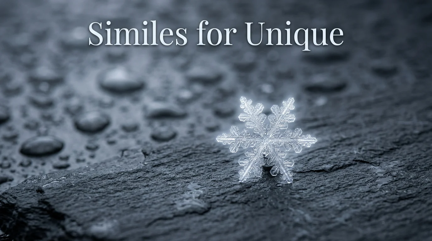 Similes For Unique
