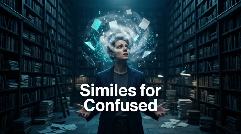 Similes For Confused