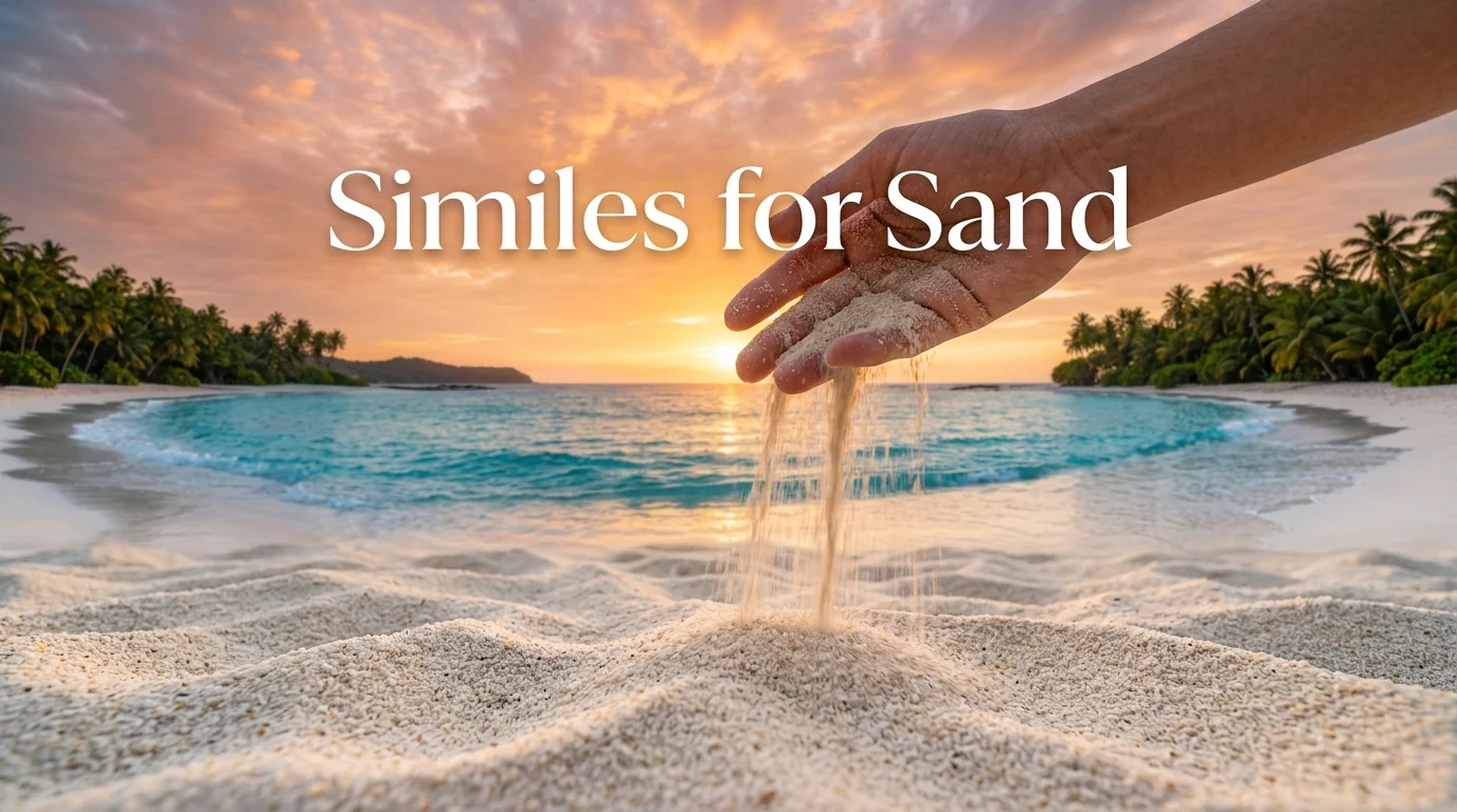 Similes For Sand