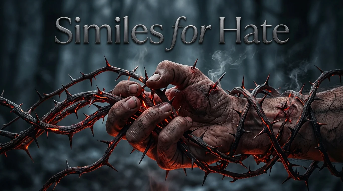 Similes for Hate
