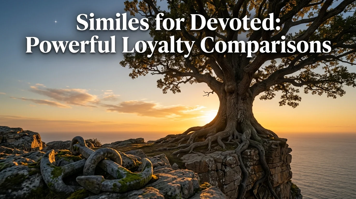 Similes For Devoted