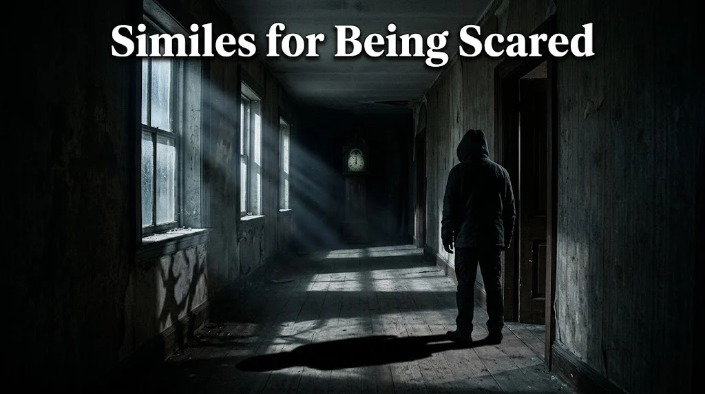 Similes For Being Scared
