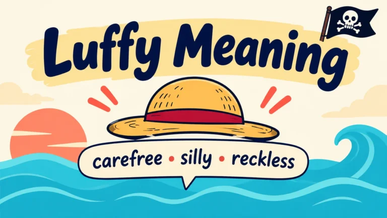 Luffy Meaning