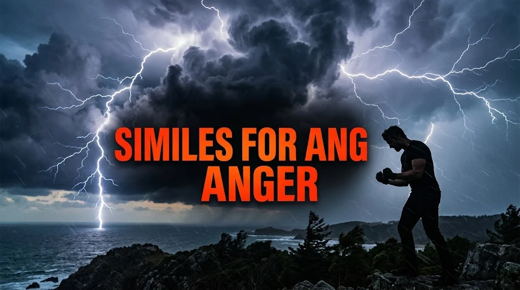 Similes For Anger
