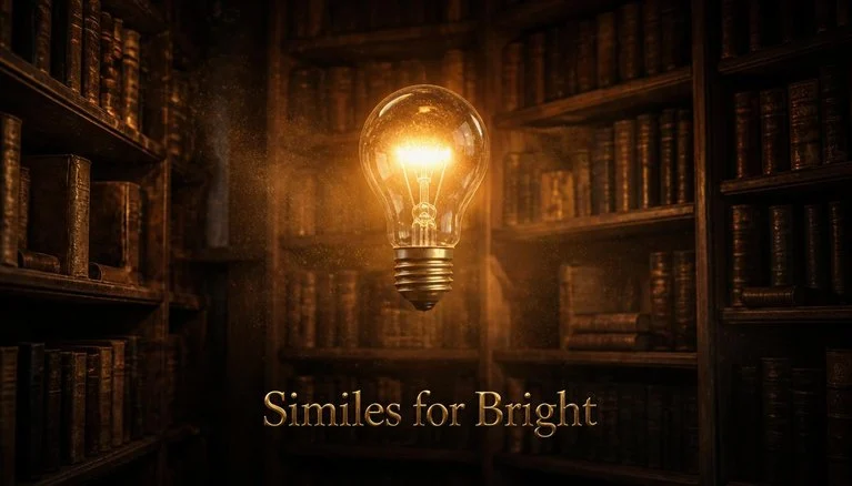 Similes For Bright