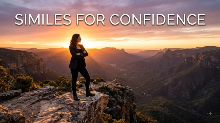 Similes For Confidence
