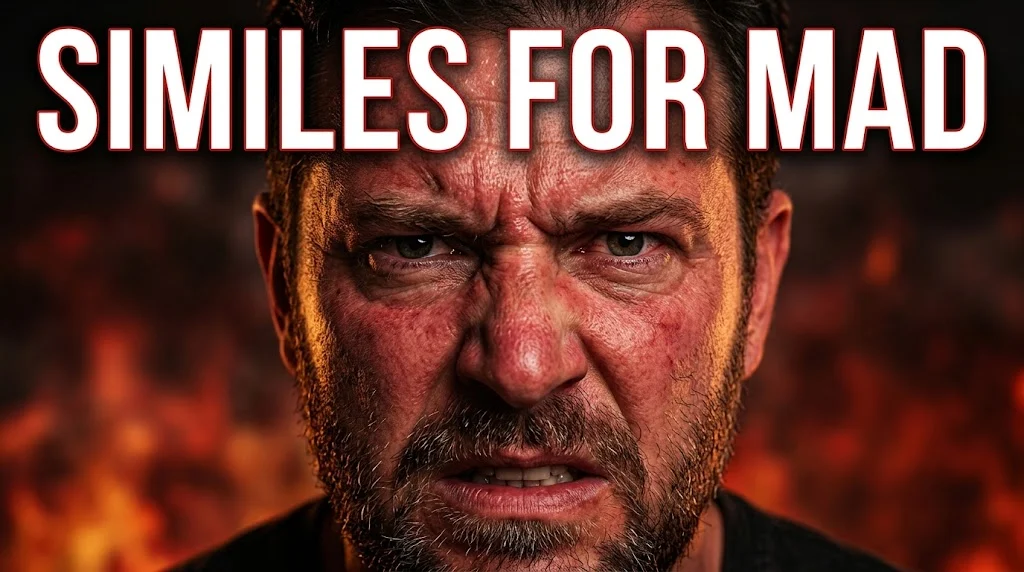 Similes For Mad