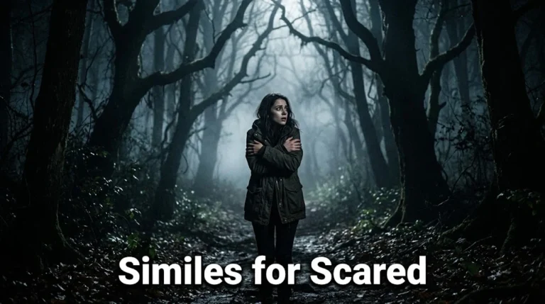 Similes For Scared