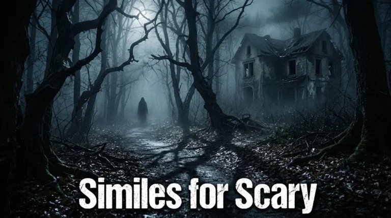 Similes For Scary
