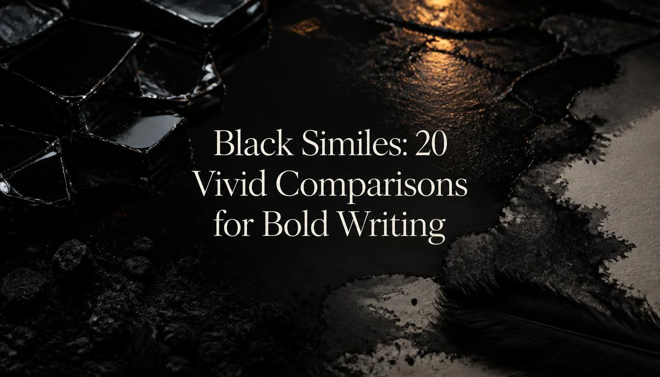 Black Similes