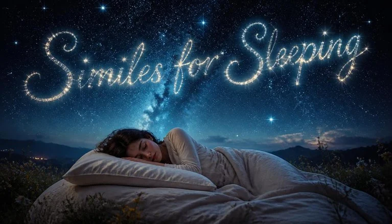 Similes for Sleeping