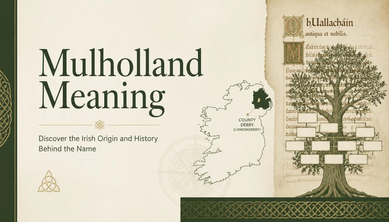 Mulholland Meaning