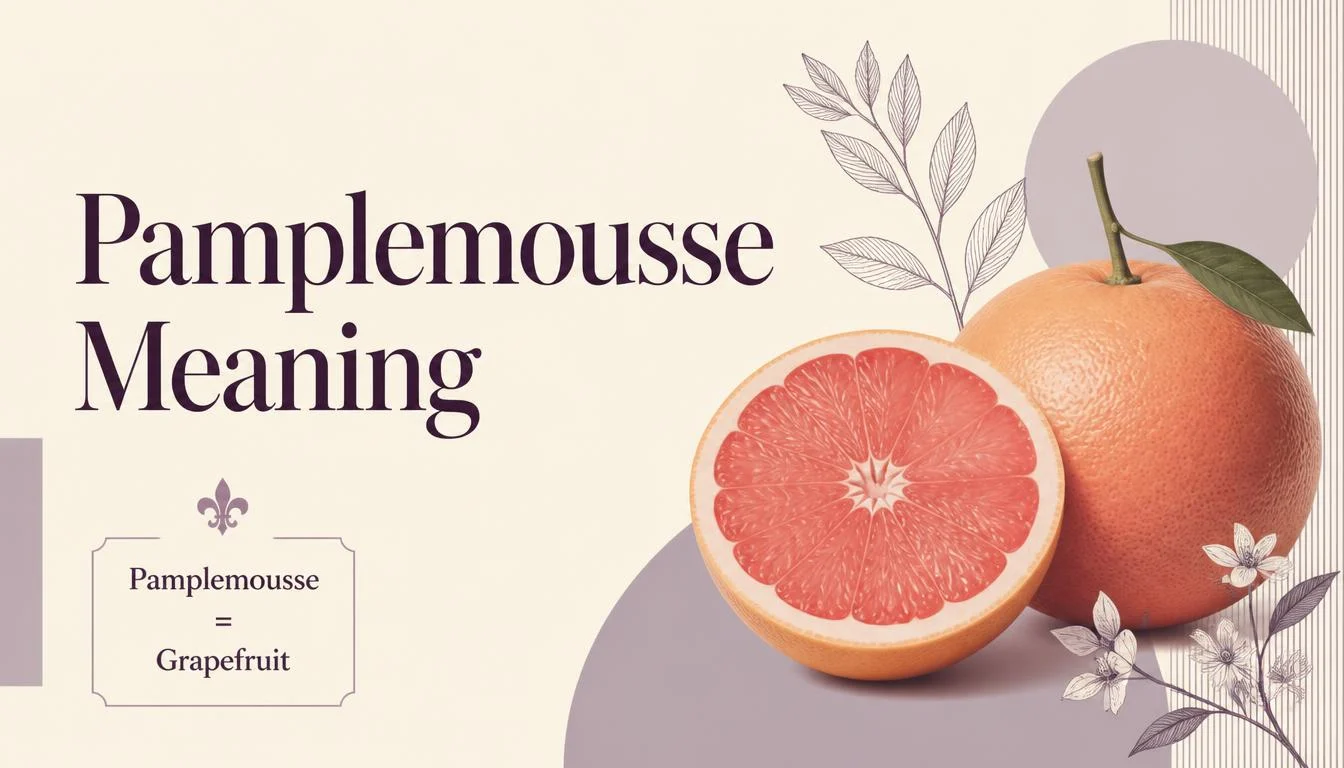 Pamplemousse Meaning
