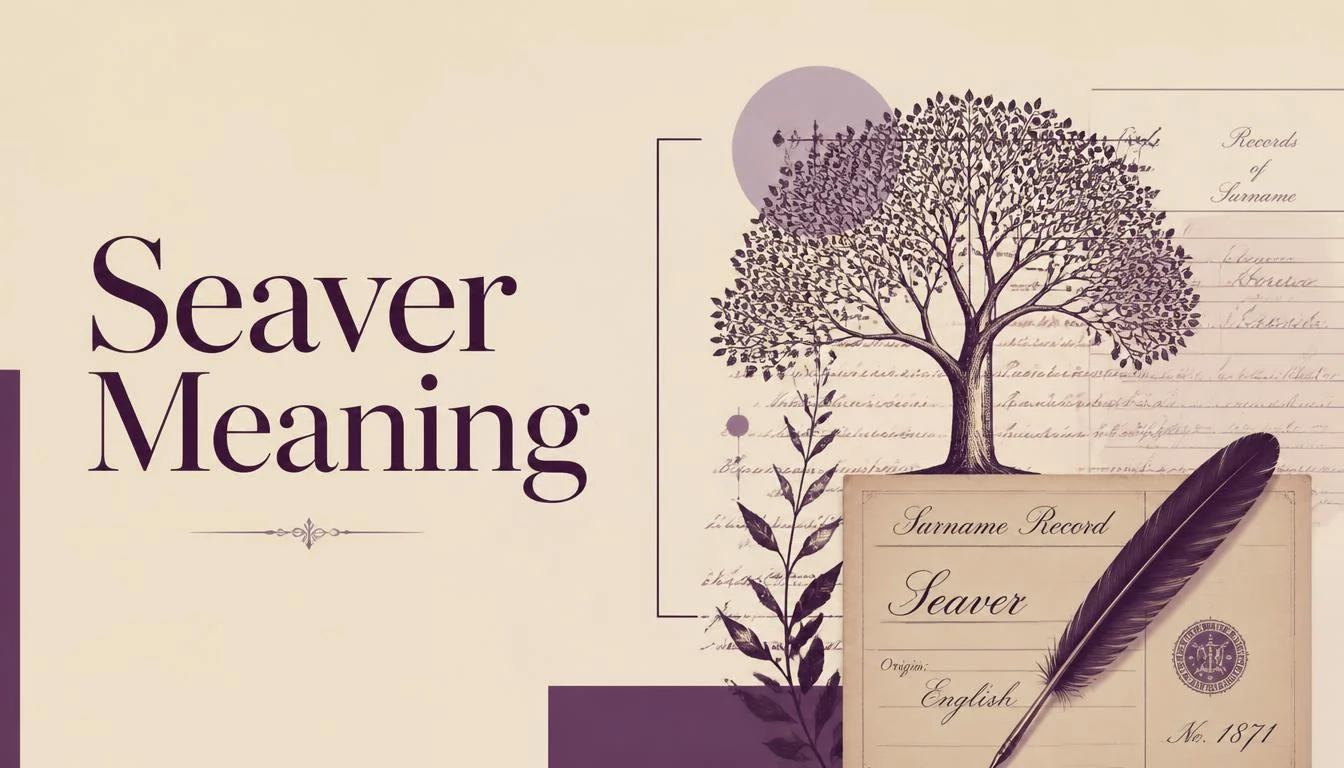 Seaver Meaning