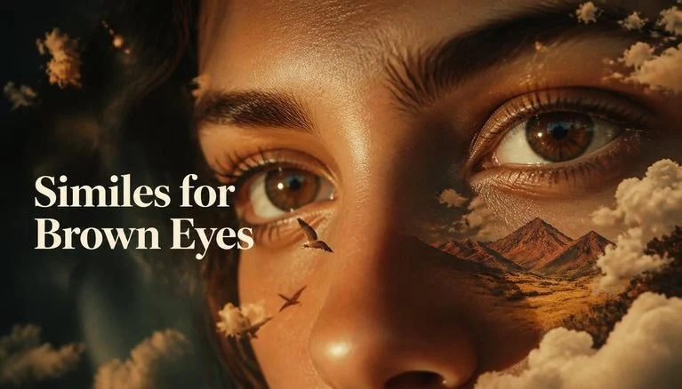 Similes for Brown Eyes